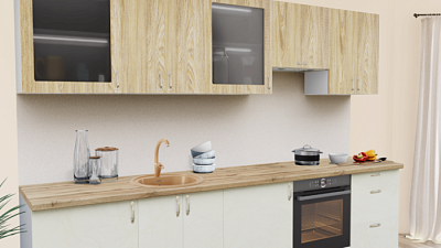 Кухня на заказ Ель карпатская 203-6Т